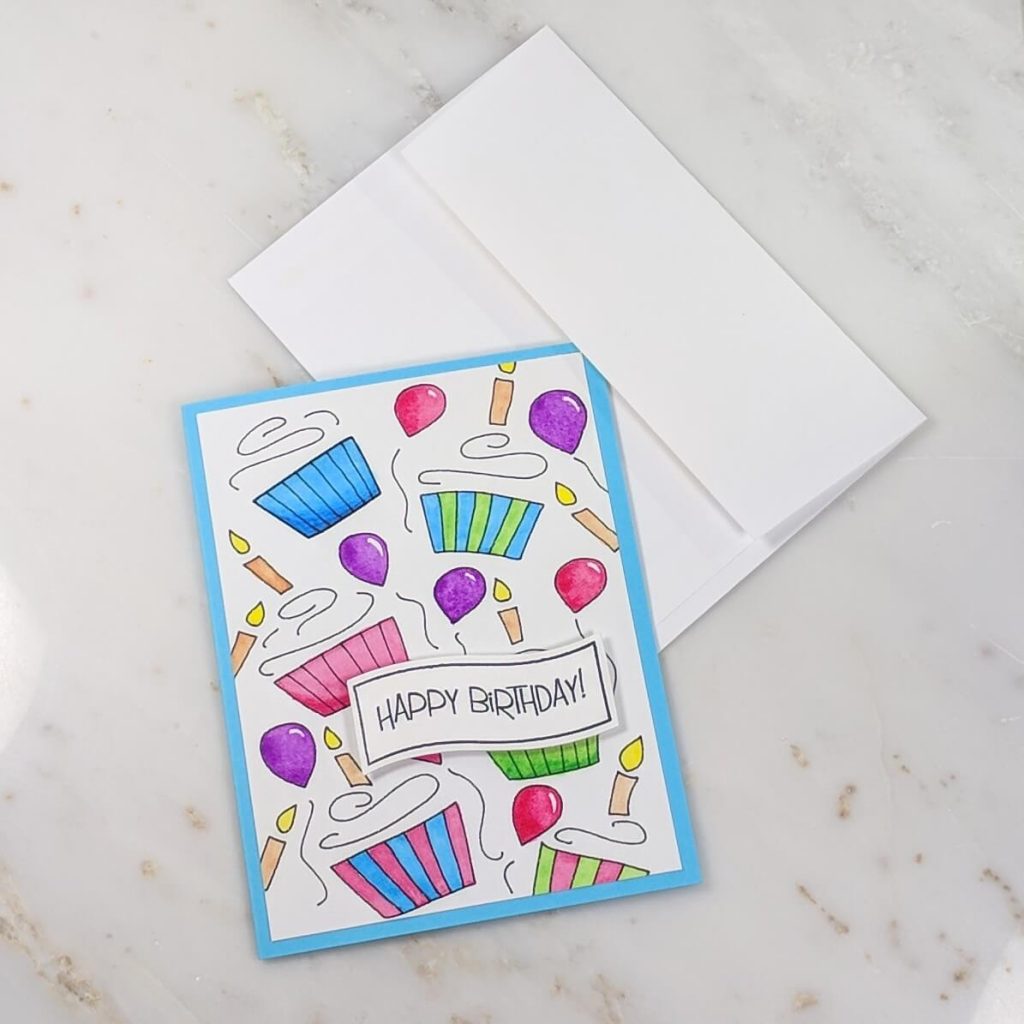 How to Make a Cricut Thank You Card - One Paper Street